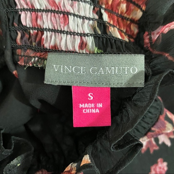 Vince Camuto Sleeveless Floral Top - Picture 6 of 6